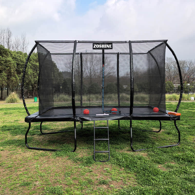 Zoshine アウトドア レクタングルトランポリン 多色展開の大型